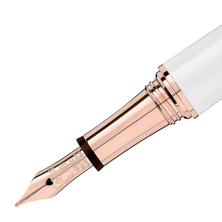 Montblanc Füllfederhalter Muses Marilyn Monroe Special Edition Perlenspitze F 117883 - Gioielleria Capodagli