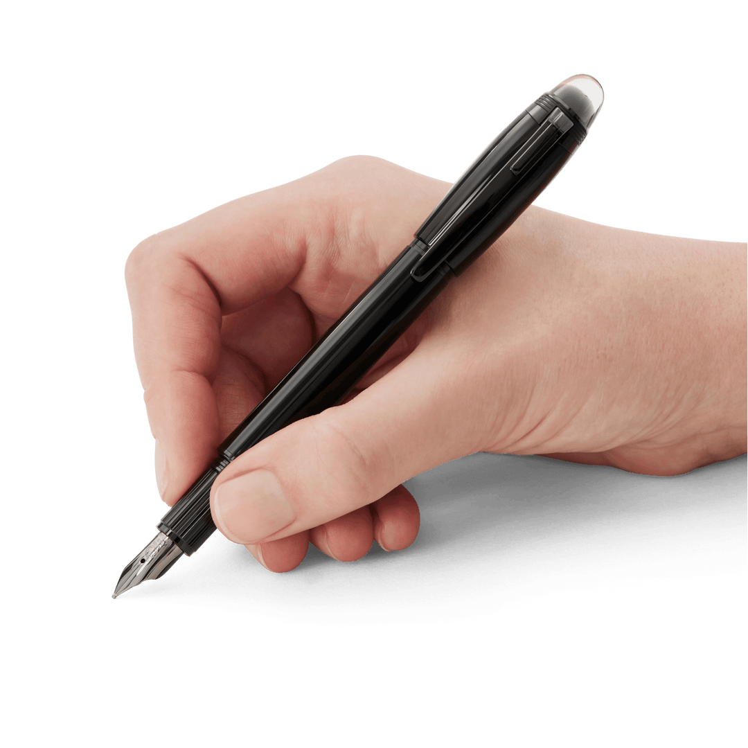 Montblanc mustekynä StarWalker BlackCosmos Precious Resin kärki M 129744 - Capodagli 1937