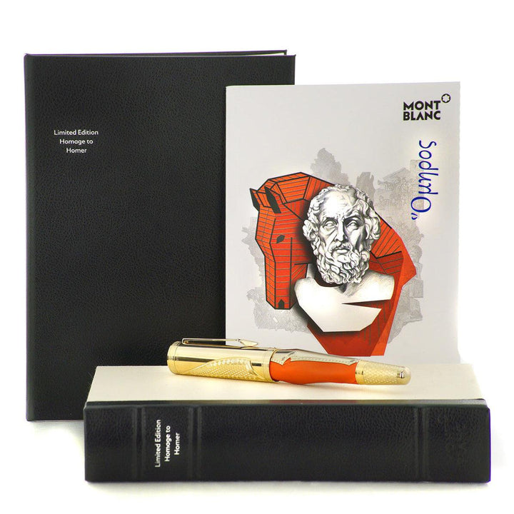 Montblanc fyldepen Writers Edition Hommage a Homer Limited Edition 1581 tip M 117887 - Gioielleria Capodagli