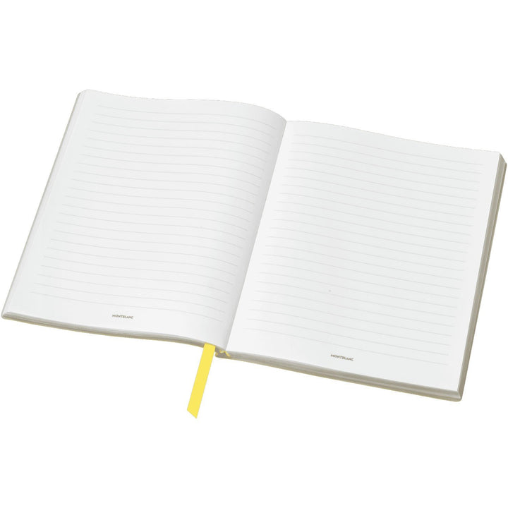 Bloc-notes Montblanc 149 jaune moutarde ligné 125881 - Gioielleria Capodagli