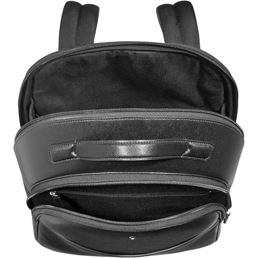 Petit sac à dos Montblanc 2 compartiments Montblanc Sartorial noir 128549 - Capodagli 1937