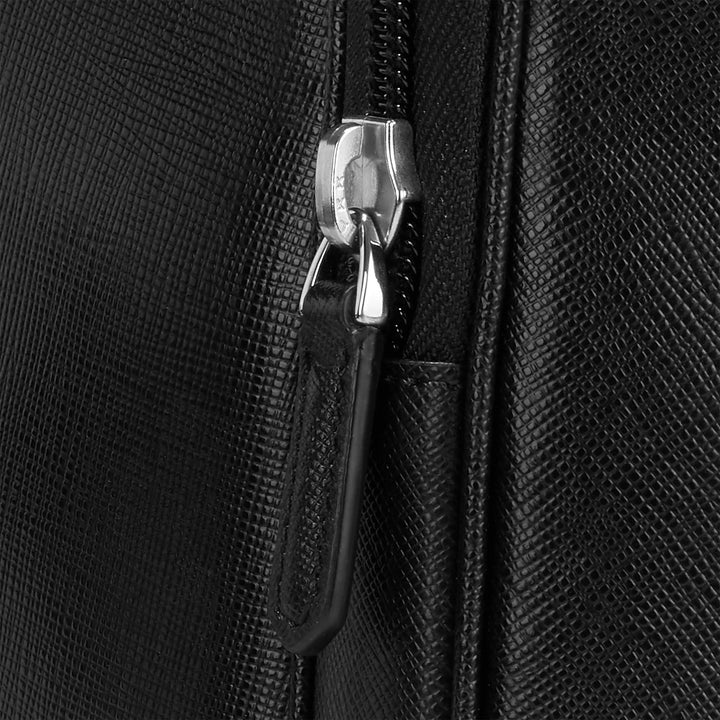 Montblanc small backpack with 2 compartments Montblanc Sartorial black 128549 - Capodagli 1937