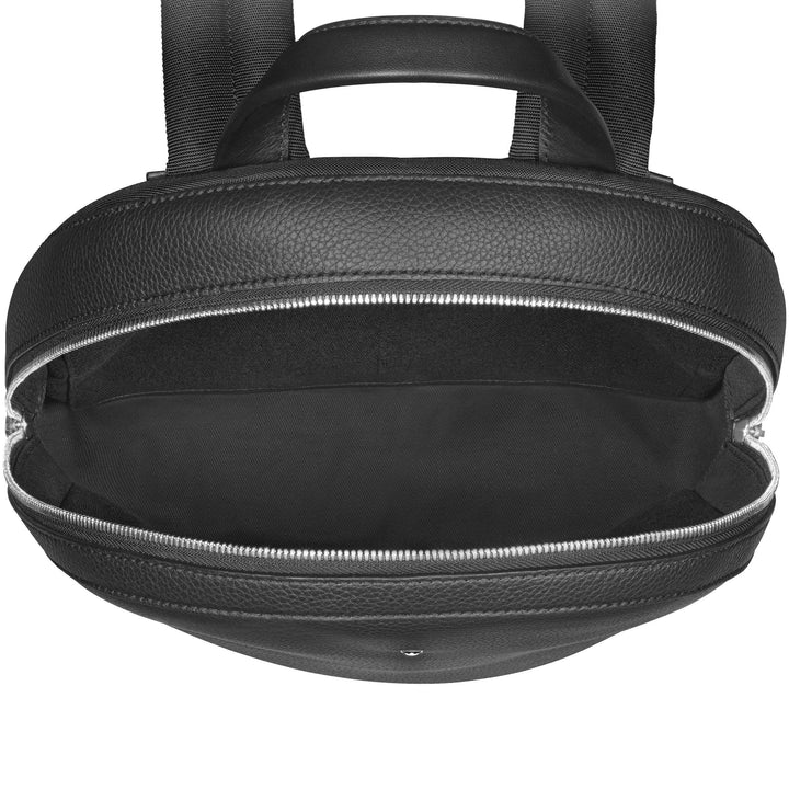 Rucsac subțire Montblanc Meisterstück Soft Grain negru 126235 - Gioielleria Capodagli