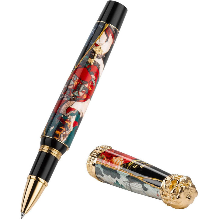 Montegrappa roller Bijo-To-Yaju af Tomita Kazuhiko limited edition ISBYNRSC - Capodagli 1937