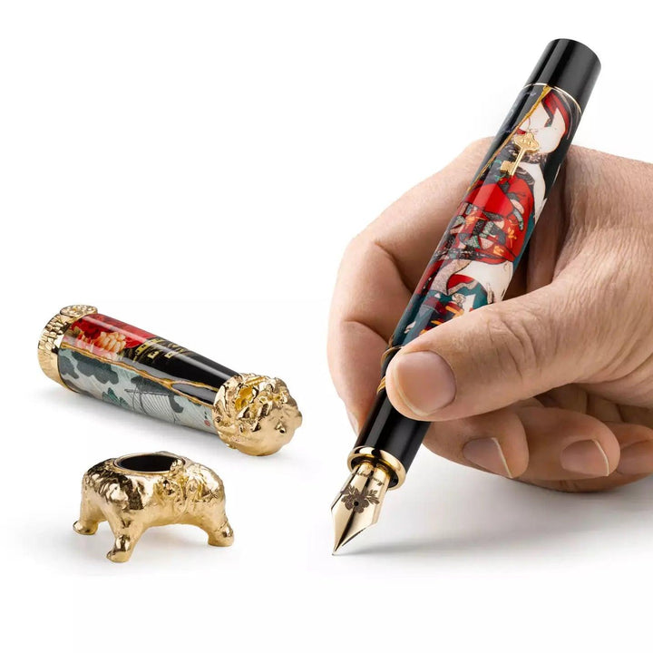 Montegrappa Bijo-To-Yaju fyldepen af ​​Tomita Kazuhiko limited edition ISBYN-SC - Capodagli 1937