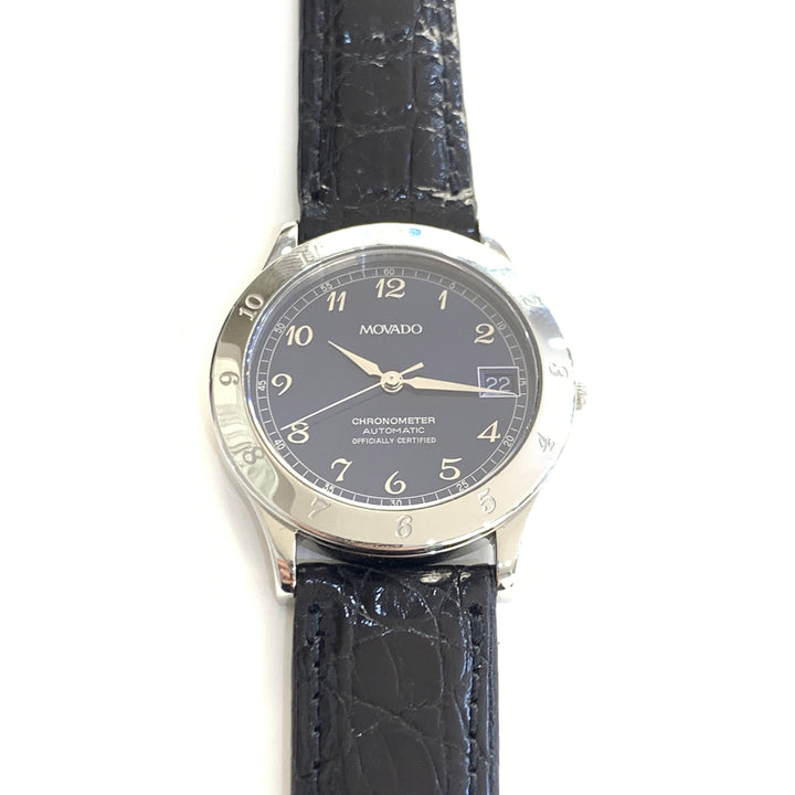 Movado Herrenuhr Tempomatic 35 mm Automatikstahl 84.D4.880 – Gioielleria Capodagli