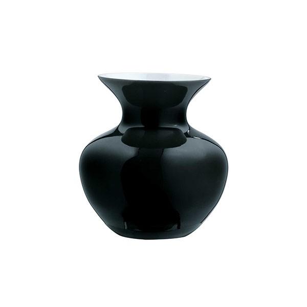 Onlylux Oboe Zwergvase H.12 cm Opal/Schwarz OL01092 - Capodagli Jewellery