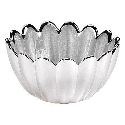 Ottaviani Margherita centerpiece 9cm H.5cm forsølvet glas 800365 - Capodagli 1937