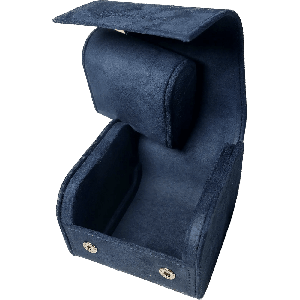 Panerai blue suede watch case PAM-CS-BOX - Capodagli 1937