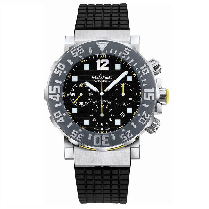 Reloj Paul Picot Plongeur C-Type Chronograph Edición limitada automático acero 4116 - Gioielleria Capodagli