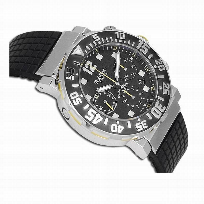 Reloj Paul Picot Plongeur C-Type Chronograph Edición limitada automático acero 4116 - Gioielleria Capodagli