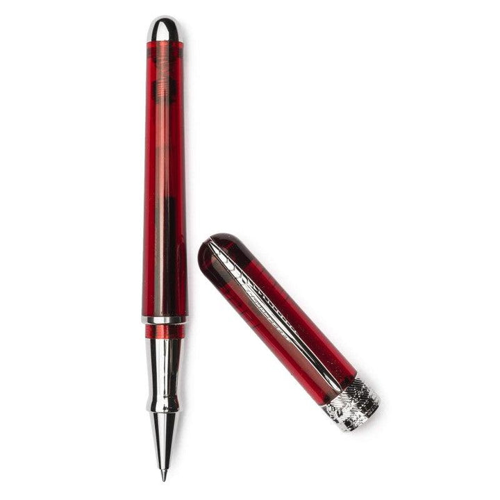 Pineider rollerball toll Avatar UR Demo Metal Roller Wine Red PP3402378 - Capodagli 1937