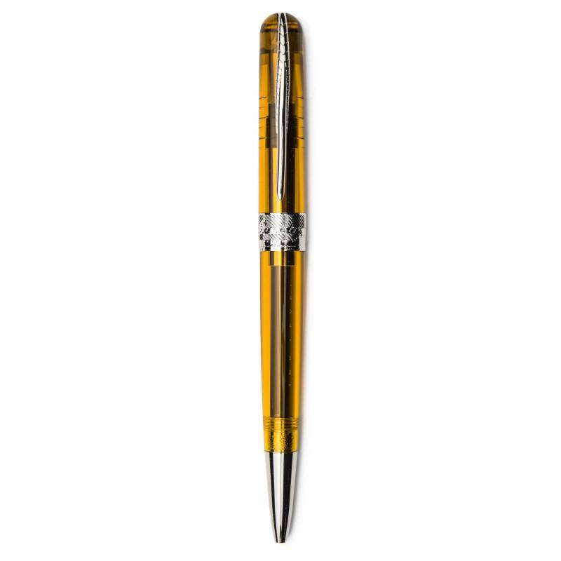 Pineider kuličkové pero Avatar UR Demo Metal Ballpoint Amber PP3403439 - Capodagli 1937