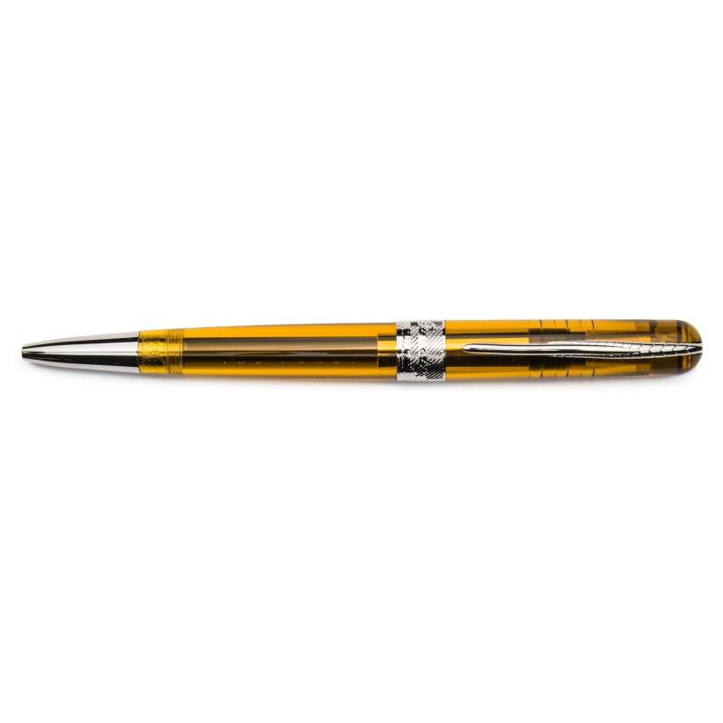 Pineider kuličkové pero Avatar UR Demo Metal Ballpoint Amber PP3403439 - Capodagli 1937