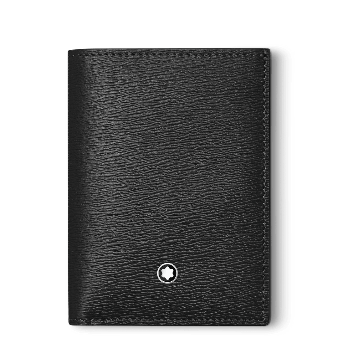 Visitekaarthouder met vakje voor bankbiljetten Meisterstück 4810 zwart 129251 - Capodagli 1937