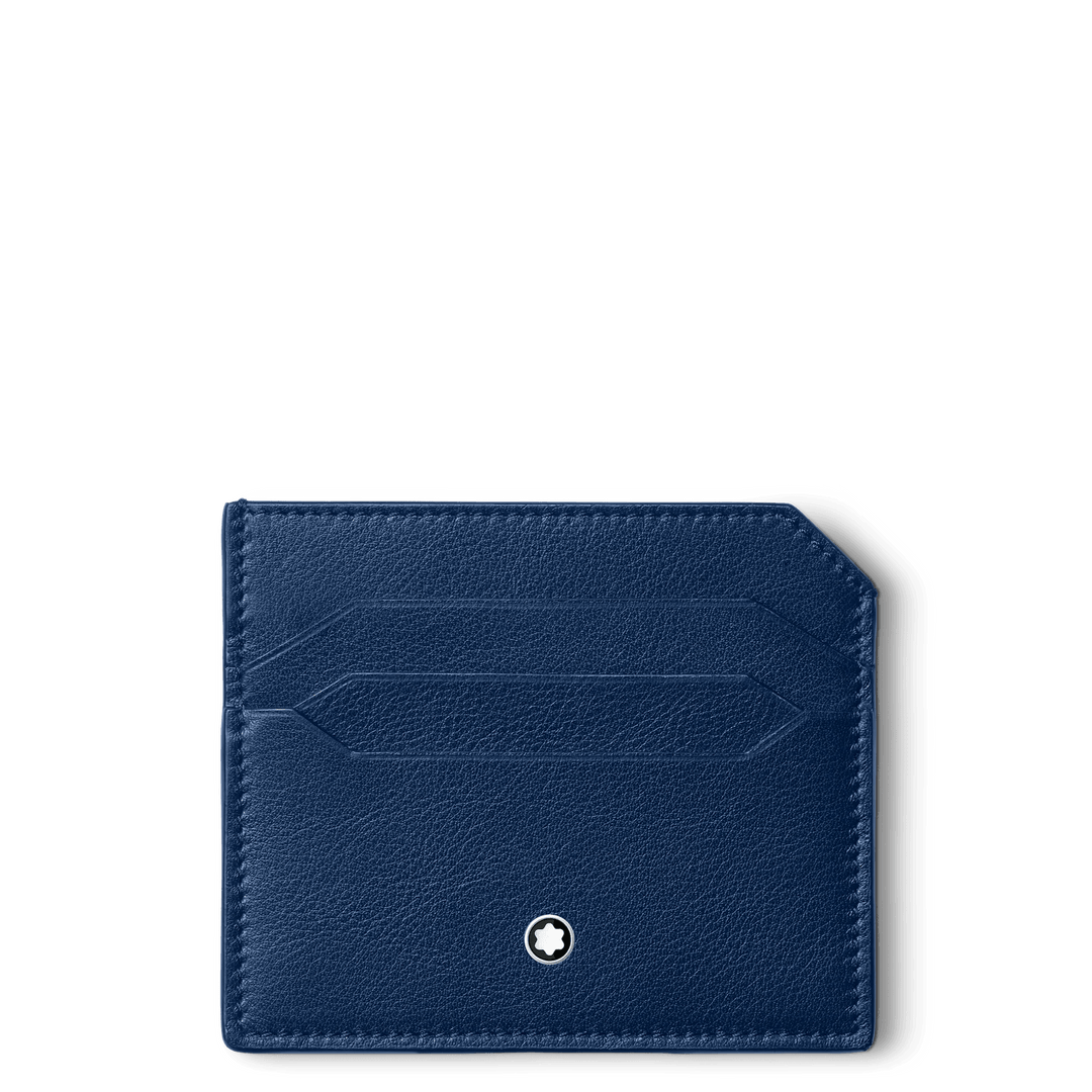 Korthållare 6 fack Meisterstück Selection Soft blue 130060 - Capodagli 1937