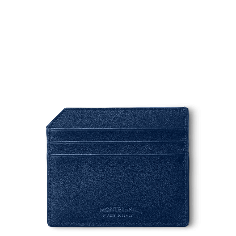 Korthållare 6 fack Meisterstück Selection Soft blue 130060 - Capodagli 1937