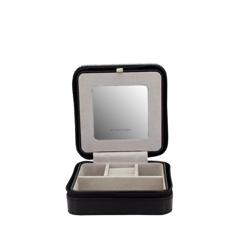 Friedric23 Milano Μαύρη θήκη κοσμημάτων 20143-2 - Capodagli 1937