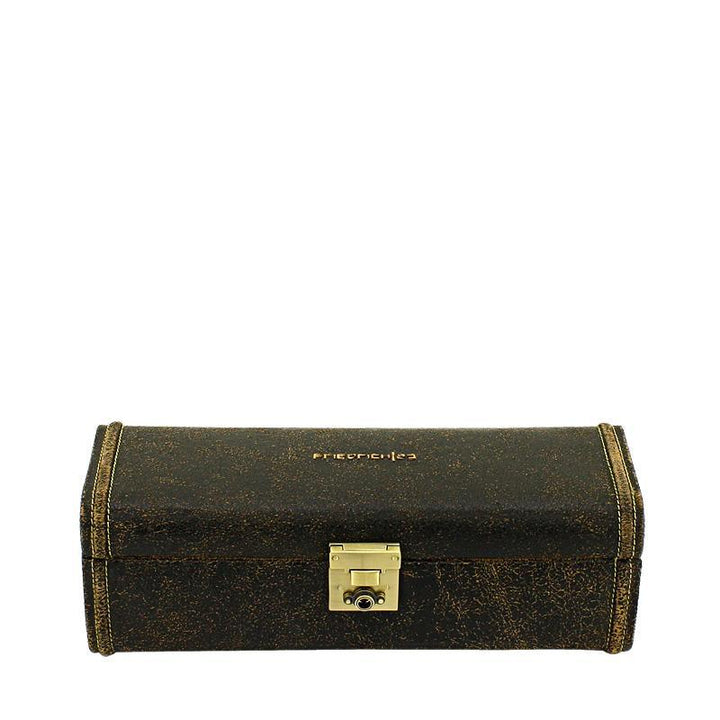 Friedrich23 Suporte de relógio cubano 4 lugares Marrom 27021-6 - Capodagli 1937