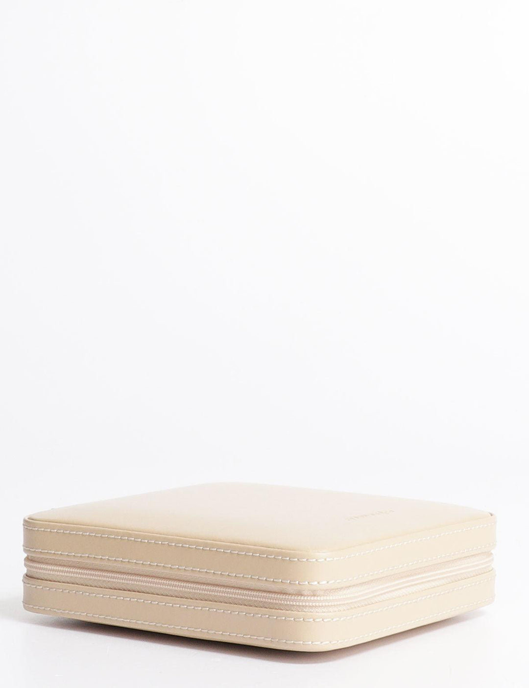 Friedrich23 Boîte à bijoux zippée Cordoba Beige 26204-8 - Capodagli 1937