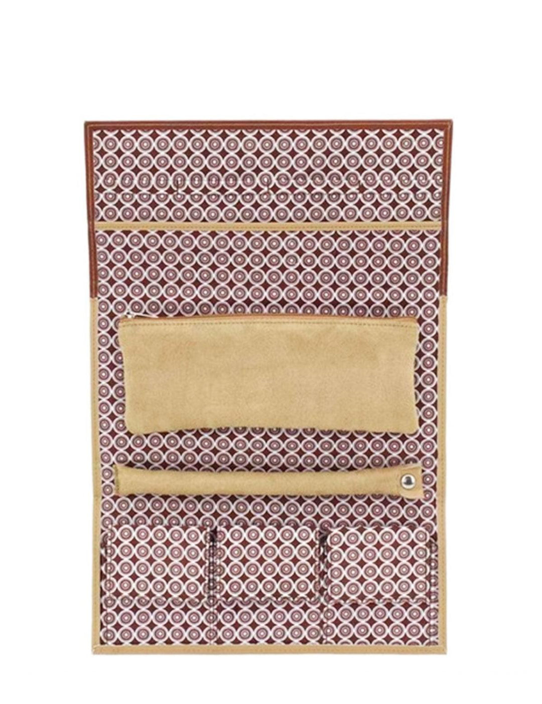 Boîte à bijoux de voyage Friedrich23 Diagona Brown 20081-3 - Capodagli 1937