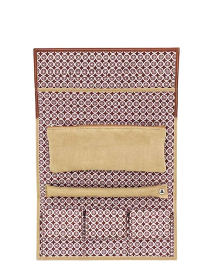 Boîte à bijoux de voyage Friedrich23 Diagona Brown 20081-3 - Capodagli 1937