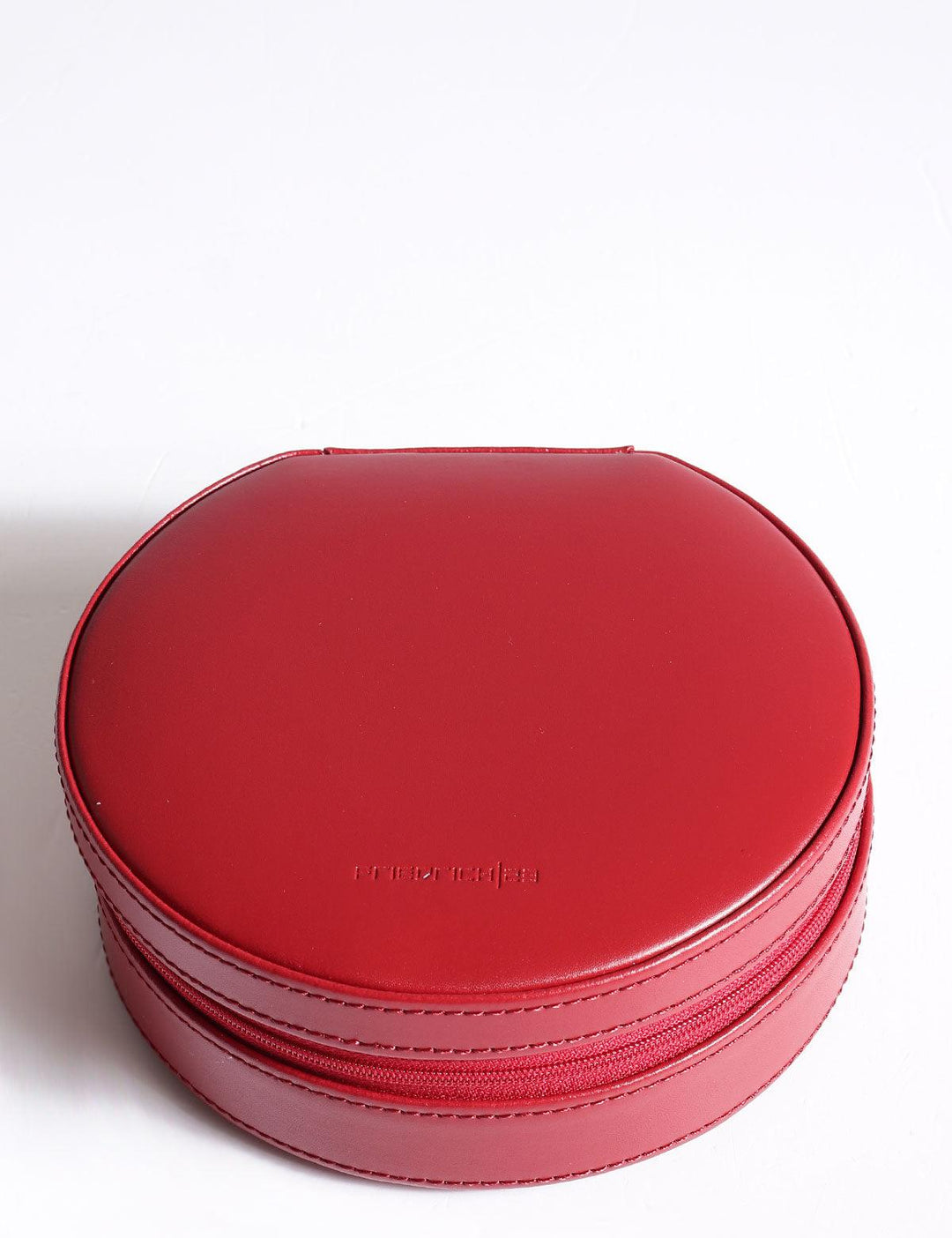 Cutie rotundă pentru bijuterii Friedrich23 Cordoba Red 26216-4 - Capodagli 1937