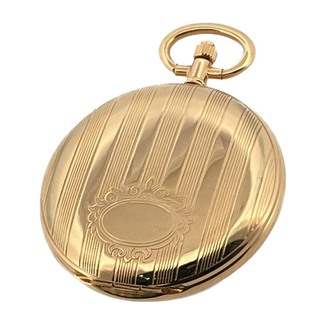 Pryngeps taskukello 41mm kullattu teräskvartsi T082 - Capodagli 1937