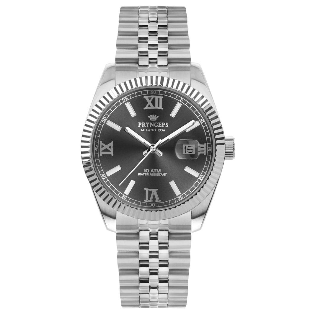 Ceas Pryngeps RT Collection 32mm dama otel quartz A822/2 GUN - Capodagli 1937