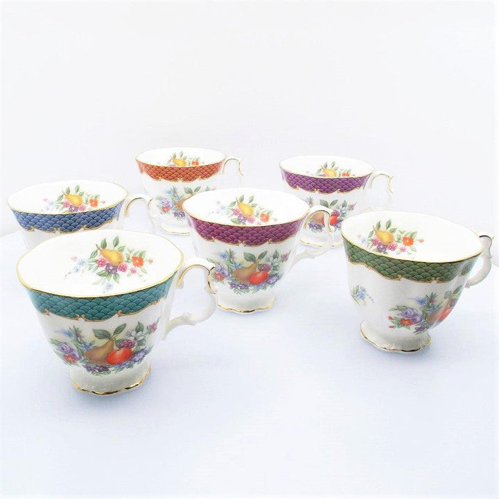 Royal Albert 6-delt teservice i engelsk porcelænsemaljer og guldfinish A-55698H - Gioielleria Capodagli