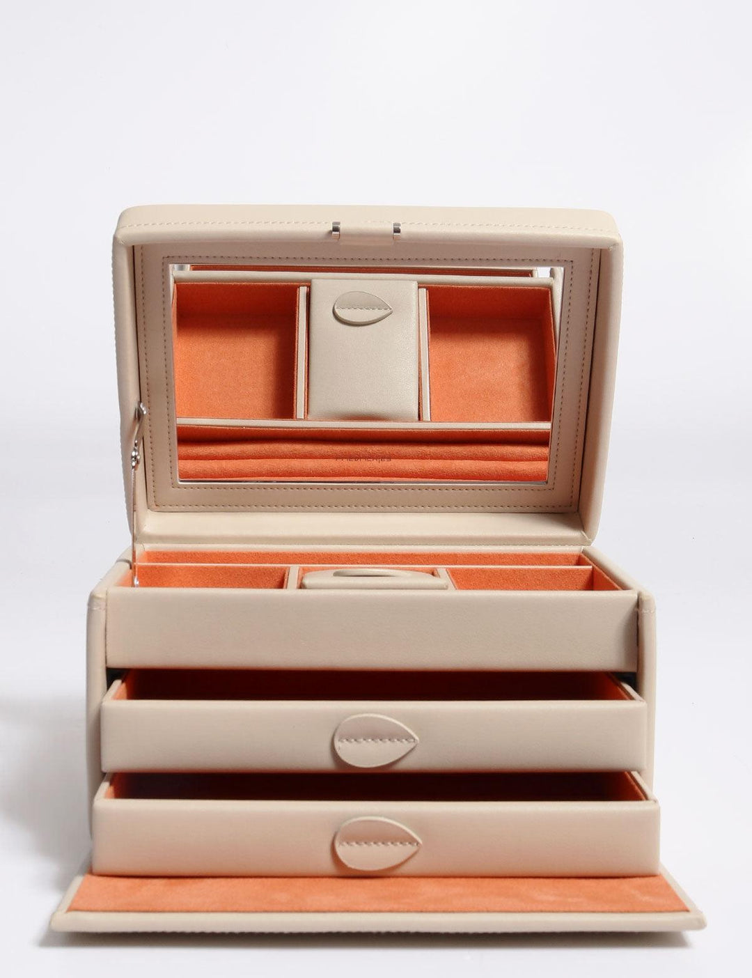 Friedrich23 Joyero Boho mediano beige 20132-1 - Capodagli 1937