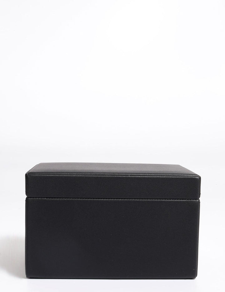 Friedrich23 Boho porta-joias médio Preto 20132-2 - Capodagli 1937