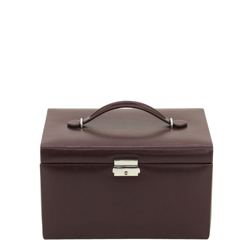 Friedrich23 smykkeskrin med håndtag og 3 skuffer Bourgogne 23231-1 - Capodagli 1937