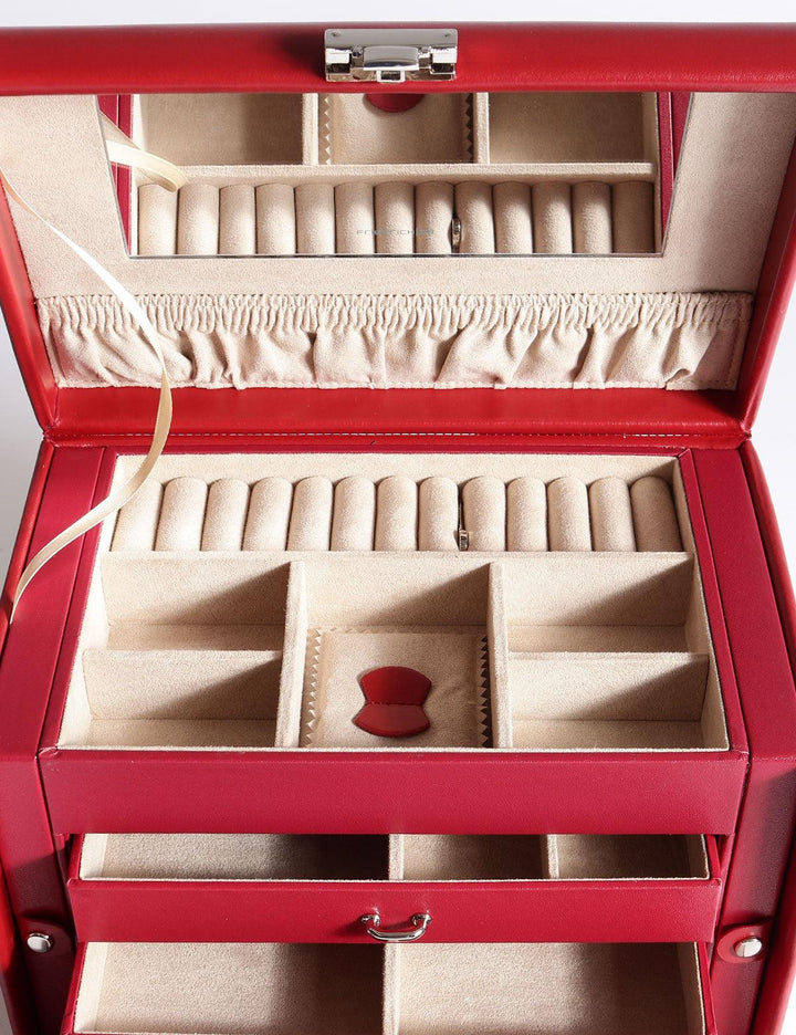 Friedrich23 Boîte à bijoux rouge Cordoba 26391-40 - Capodagli 1937