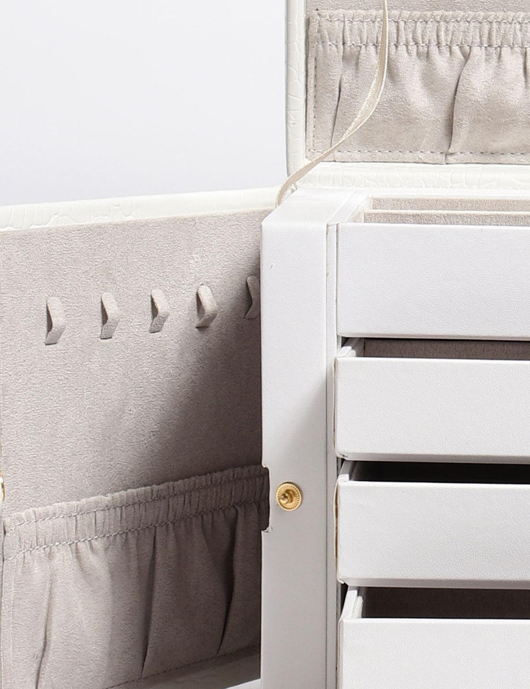 Friedrich23 Jolie 2.0 ékszerdoboz ajtókkal Fehér 20136-1 - Capodagli 1937