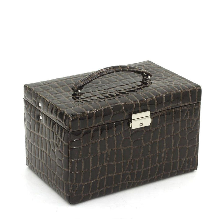 Friedrich23 ékszerdoboz kókuszmintás sötétbarna 23254-34 - Capodagli 1937