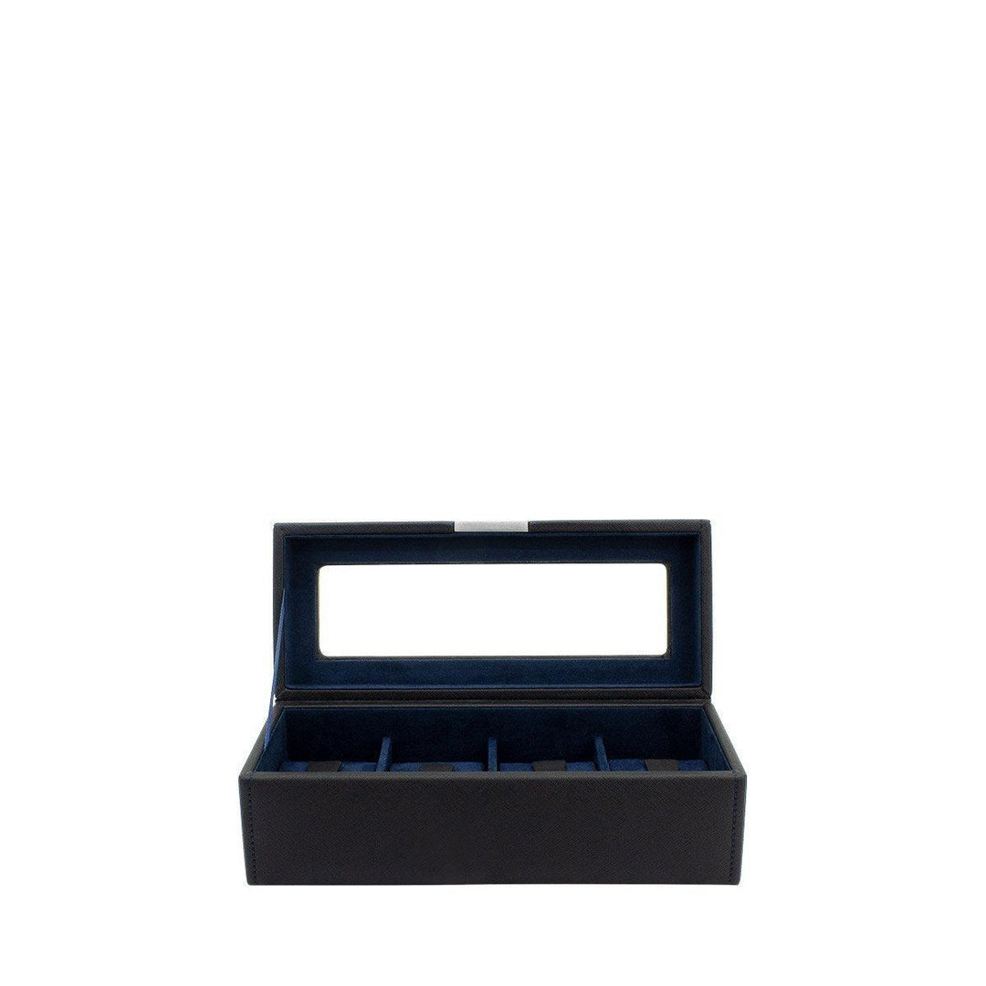 Caja para relojes Friedrich23 Bond de 4 plazas Negro 20115-2 - Capodagli 1937