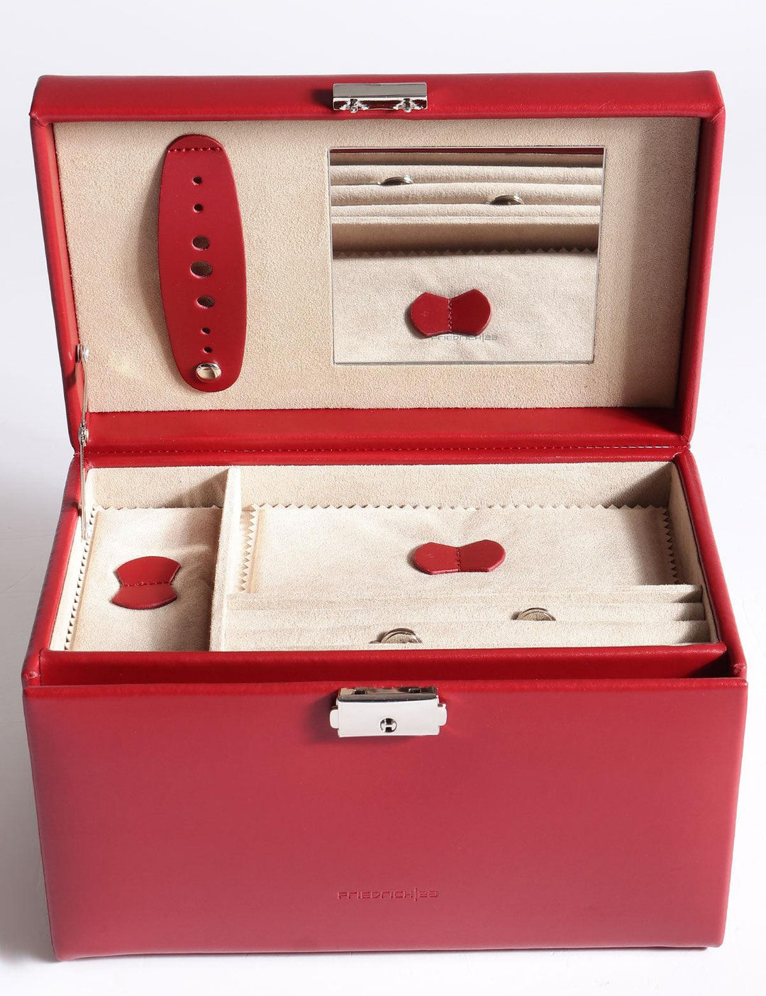 Friedrich23 Cordoba Rosso jewelry box 26217-4 - Capodagli 1937