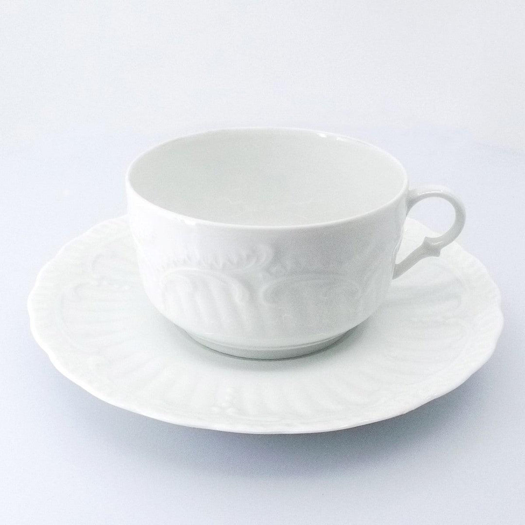 Serwis do herbaty 12 sztuk z porcelany Limoges Francja A-2001-A - Gioielleria Capodagli