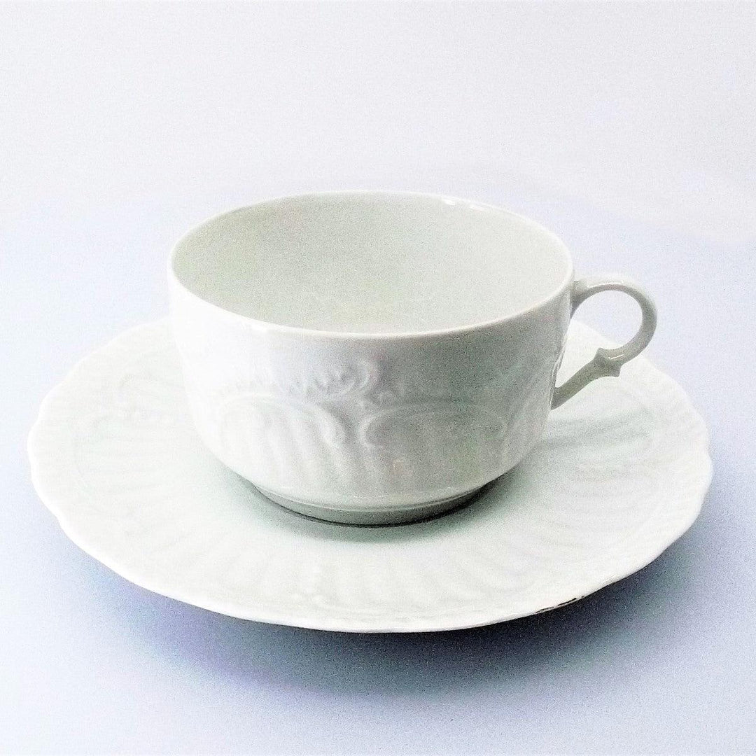 Serviciu de ceai 12 bucati din portelan de Limoges Franta A-2001-A - Gioielleria Capodagli