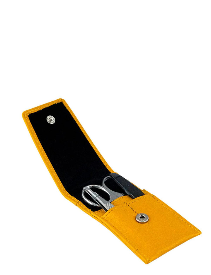 Friedrich23 manikűr szett 3 részes sárga 72001-6 - Capodagli 1937