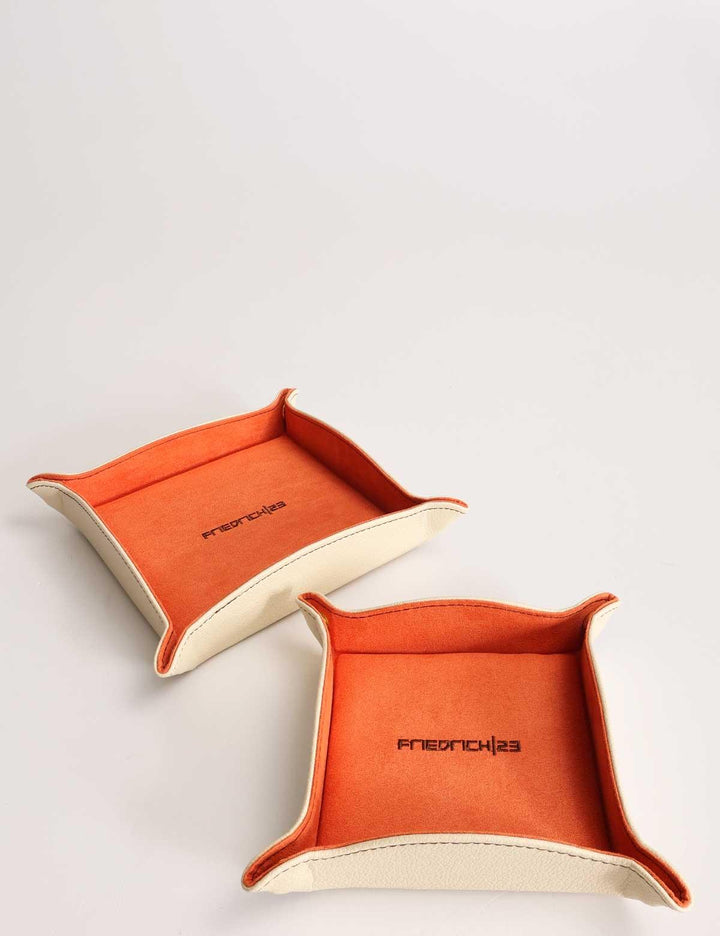 Set de golitoare de buzunar Friedrich23 Ascot White Ivory 26116-1 - Capodagli 1937