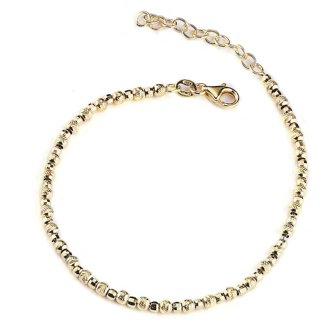 Sovrani Pure armbånd 21cm sølv guldfinish J4786 - Capodagli Jewellery
