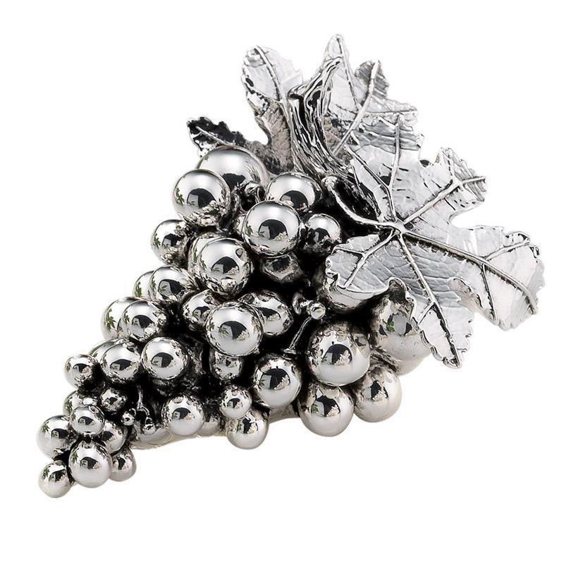 Sovrani klase harpiks druer 17 cm sølv laminat R 17127 - Capodagli Jewellery