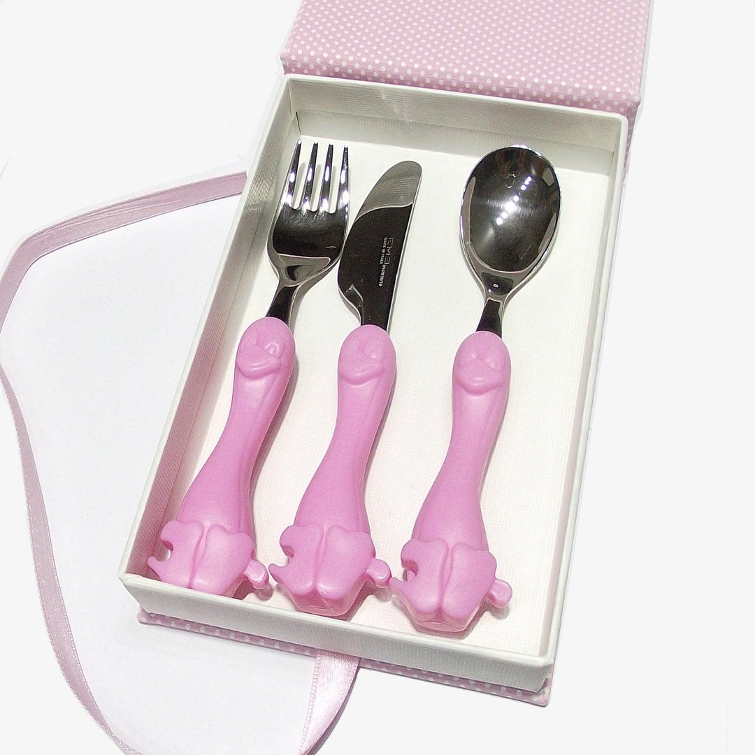 Sovrani set van 3 voedselbestek Bambi Disney Collection D339 RA - Capodagli 1937