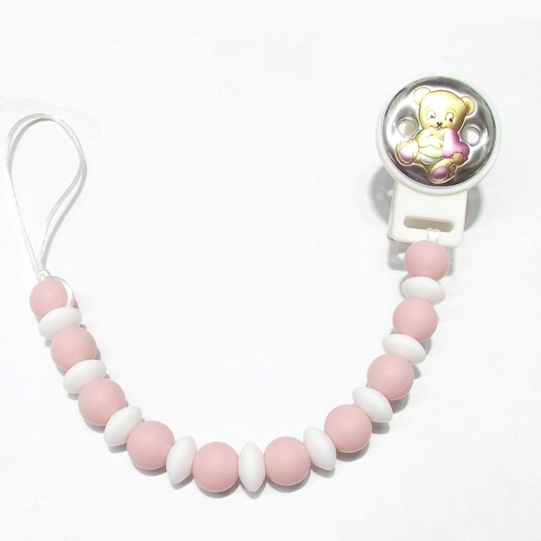 Sovrani pink bjørn suttebroche W75064RA - Capodagli 1937