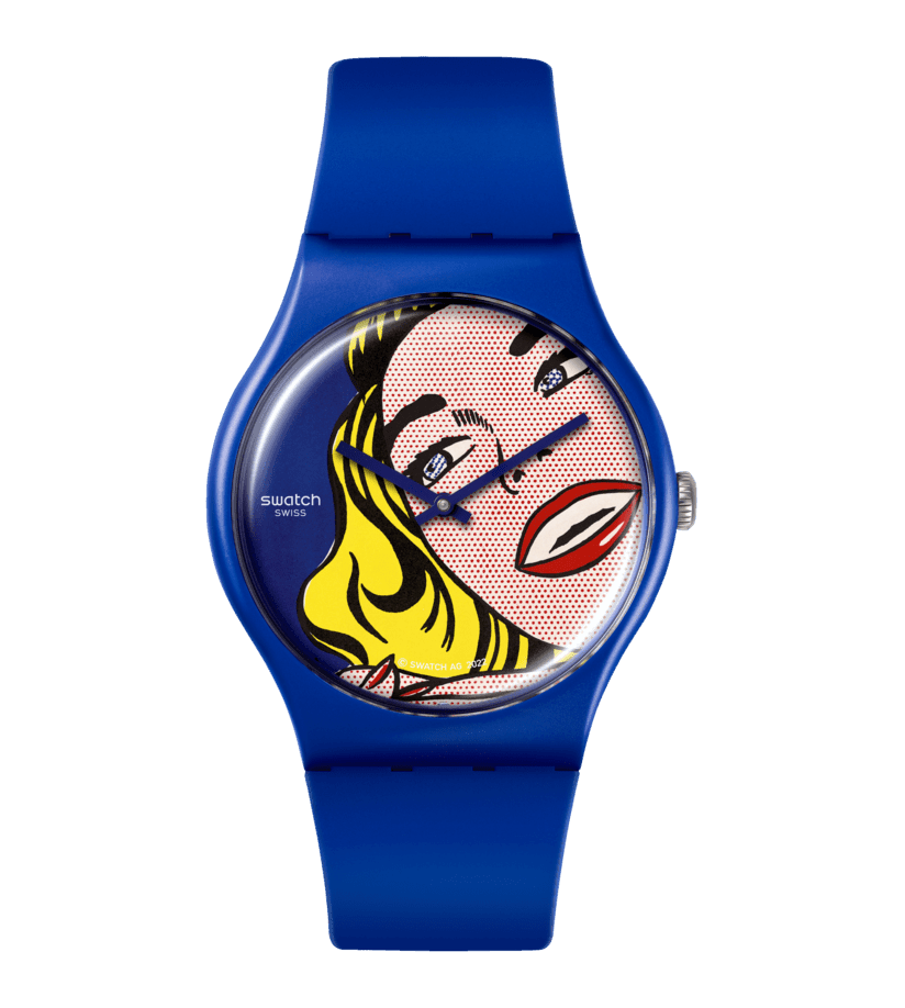 Swatch ur Girl af Roy Lichtenstein Special Edition Moma Originals New Gent 41mm SUOZ352 - Capodagli 1937