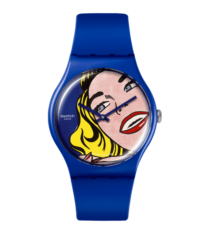 Swatch ur Girl af Roy Lichtenstein Special Edition Moma Originals New Gent 41mm SUOZ352 - Capodagli 1937