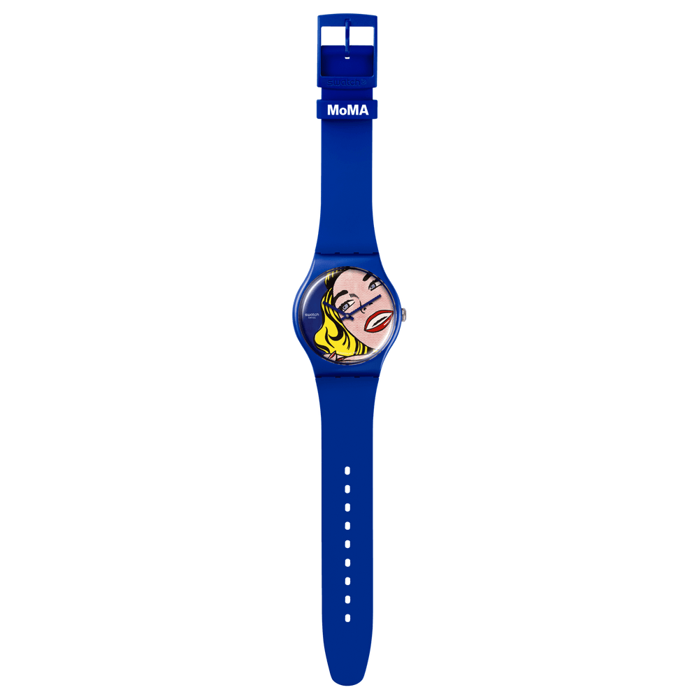 Swatch ur Girl af Roy Lichtenstein Special Edition Moma Originals New Gent 41mm SUOZ352 - Capodagli 1937