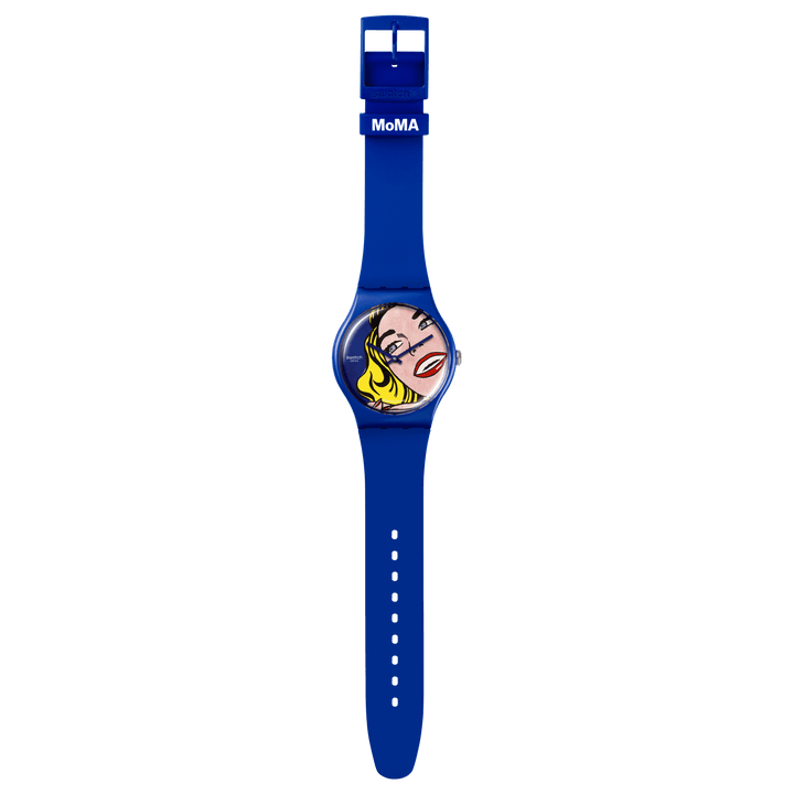 Swatch ur Girl af Roy Lichtenstein Special Edition Moma Originals New Gent 41mm SUOZ352 - Capodagli 1937